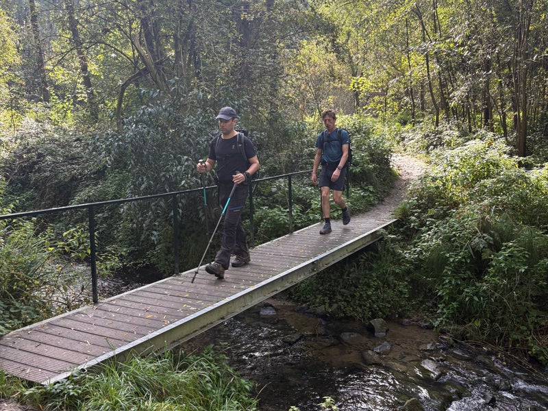 Wandelen door de heuvels van Zuid-Limburg tijdens de Heuvel Training