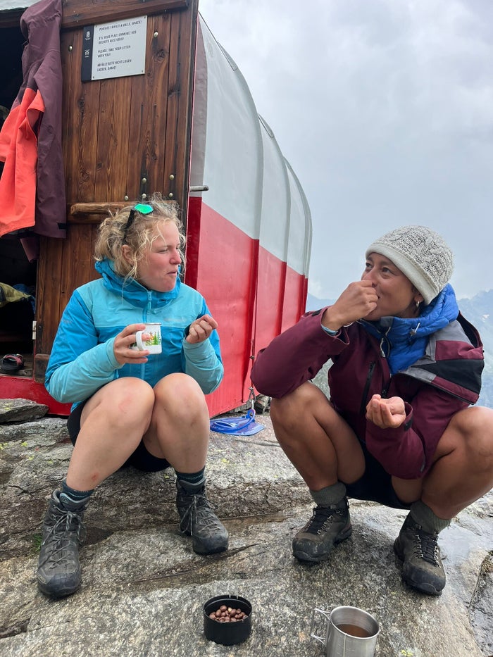 Wandelroute rond het Walser-dorpje Alpenzu in het Aostadal
