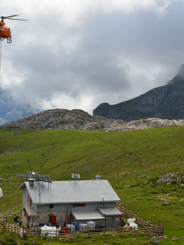 Ruige kalksteentoppen kenmerkend voor het landschap van de Picos de Europa