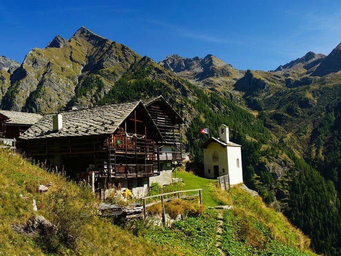 Beklimming van een 3000 meter hoge piek tijdens de Aosta-beginnerstocht