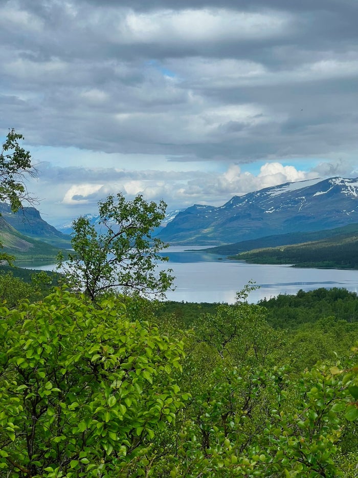 Wandelgroep van Via Nomade op het pad van de Kungsleden