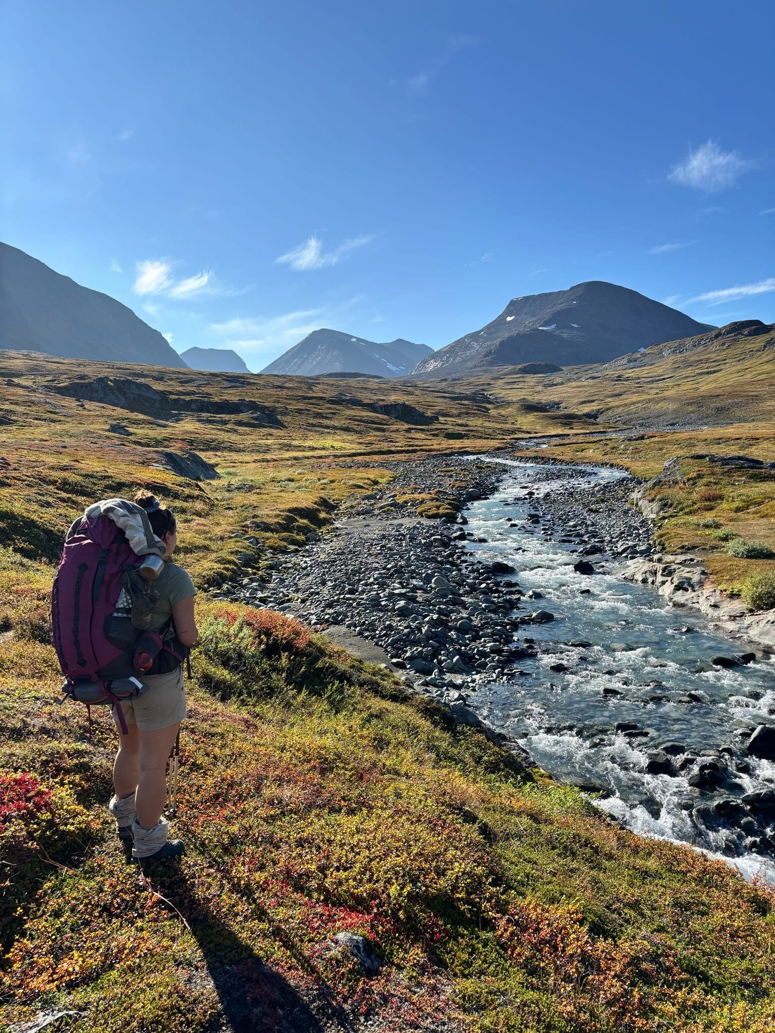 Wandelaar op de Kungsleden