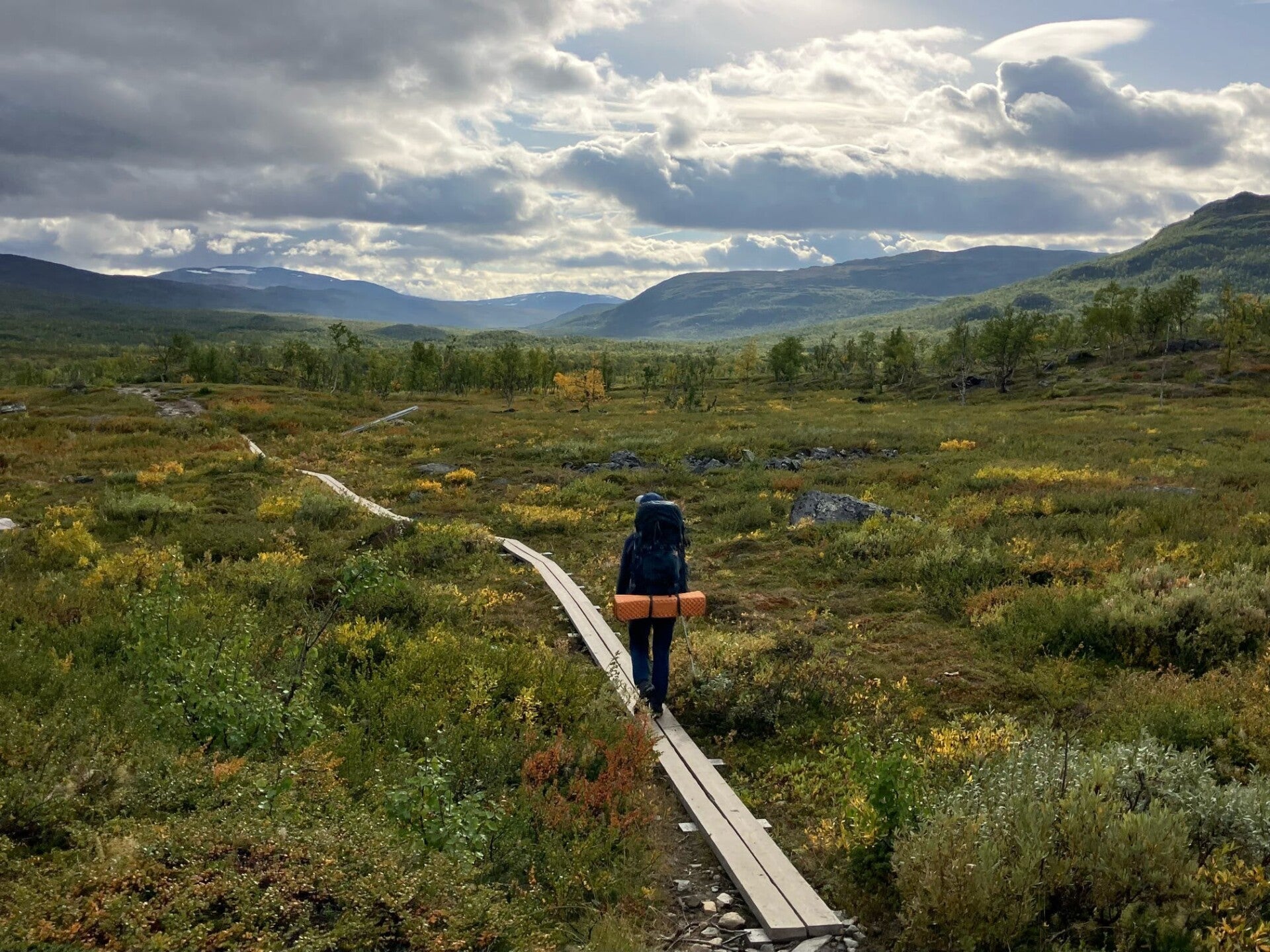Wandelaar op de Kungsleden