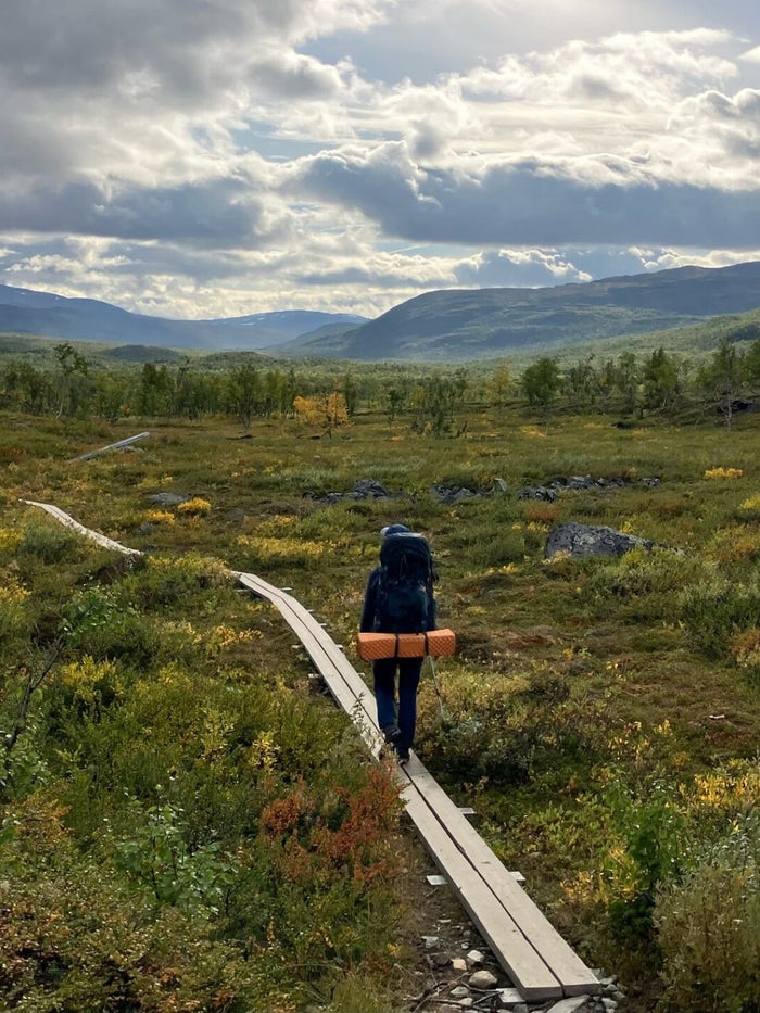 Wandelaar op de Kungsleden