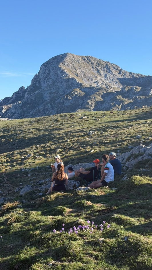 Wandelroute van Vegabaño naar Caín door beukenbossen