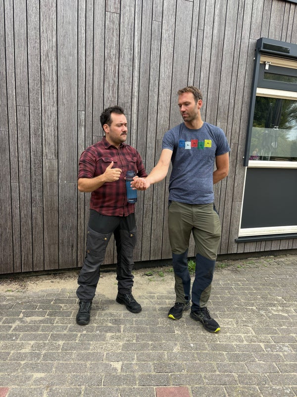 Uitleg van de instructeurs tijdens de Wilderness First Aid cursus