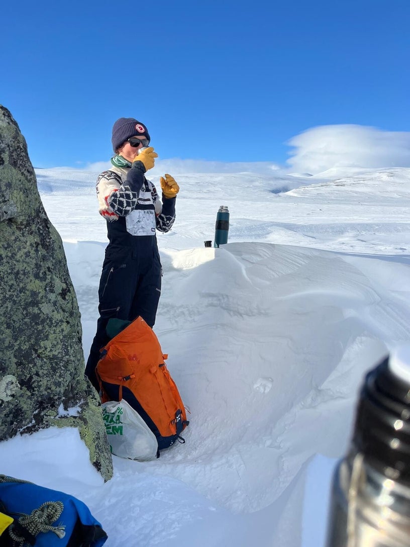 Onderweg op de winterse Kungsleden in Zweeds Lapland