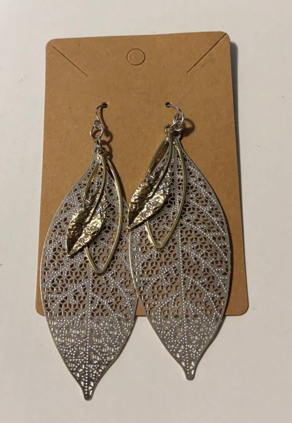 Leaf Dangling Earrings