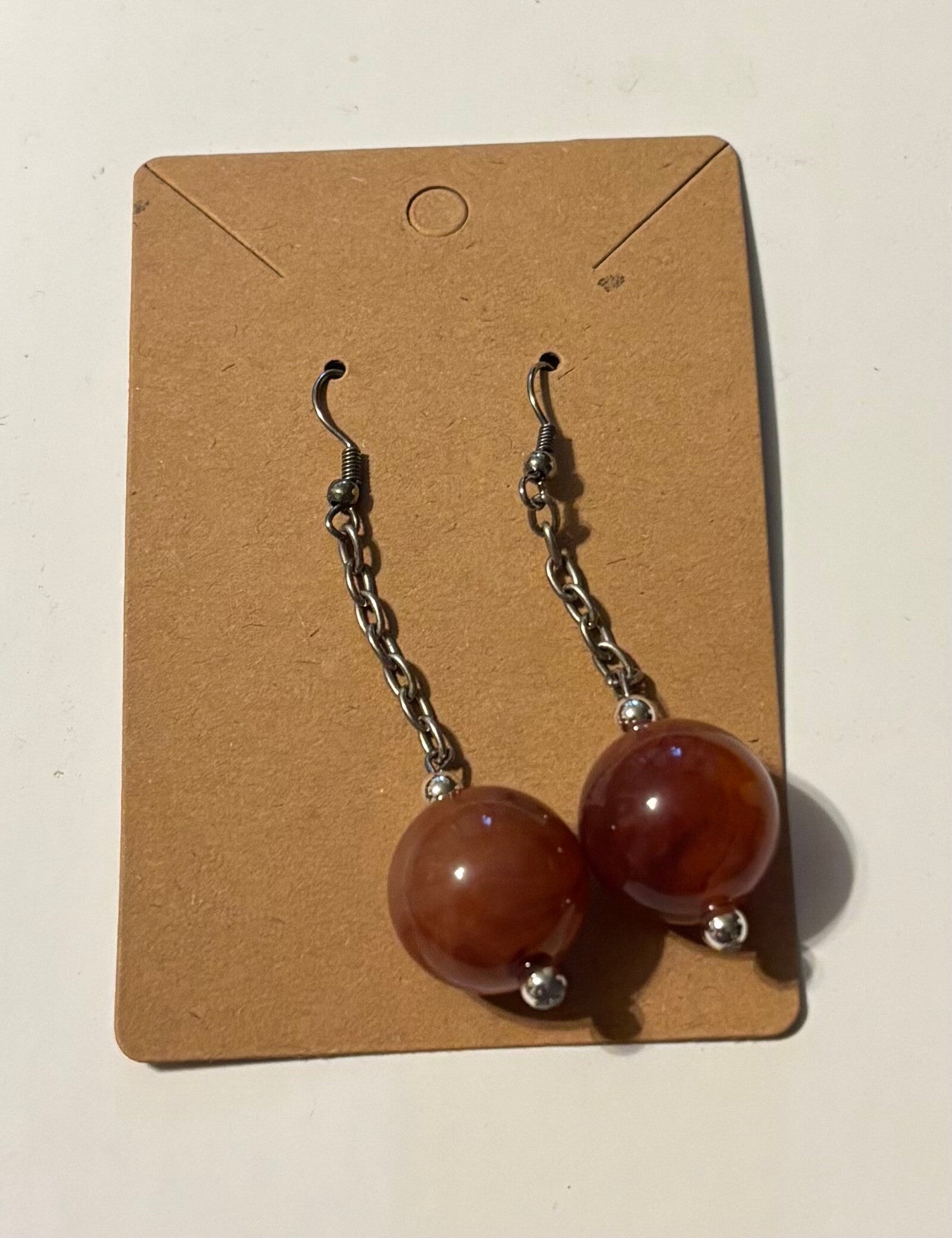 Vintage Dangling Ball Earrings