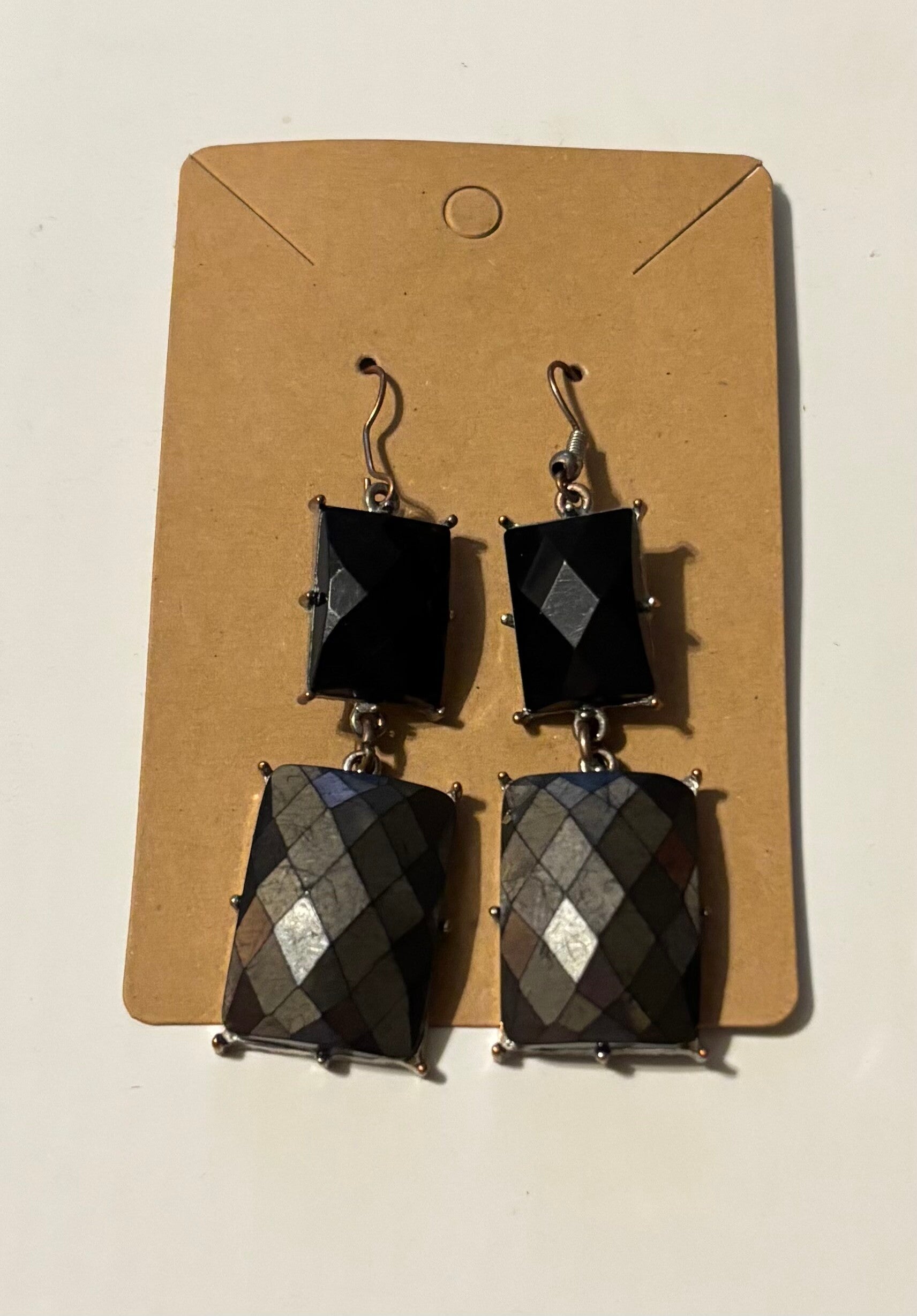 Dangle Square Earrings