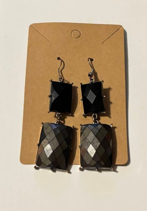 Dangle Square Earrings