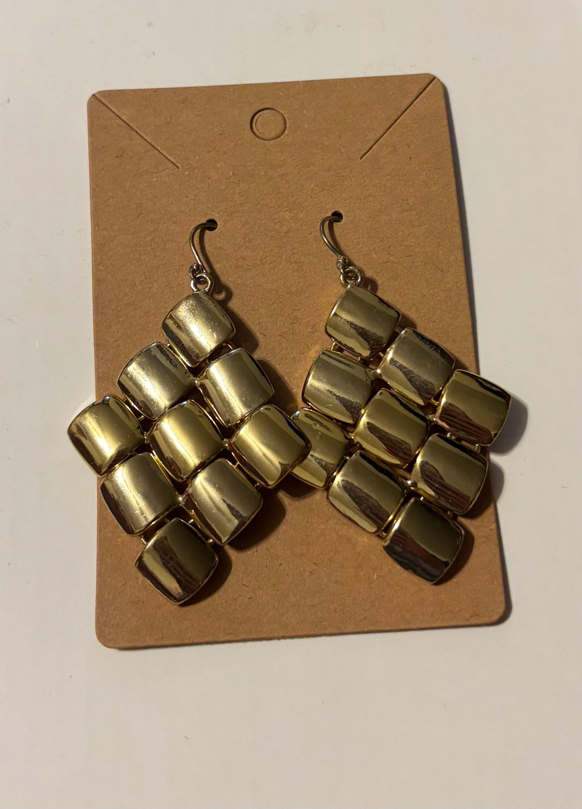 Monet Goldtone Pierced Earrings