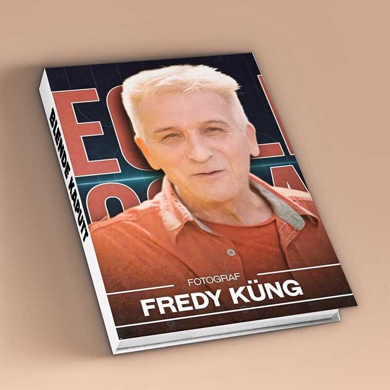 Porträt von Fotograf Fredy Küng 'peoplefoto' als Buchcover-Design