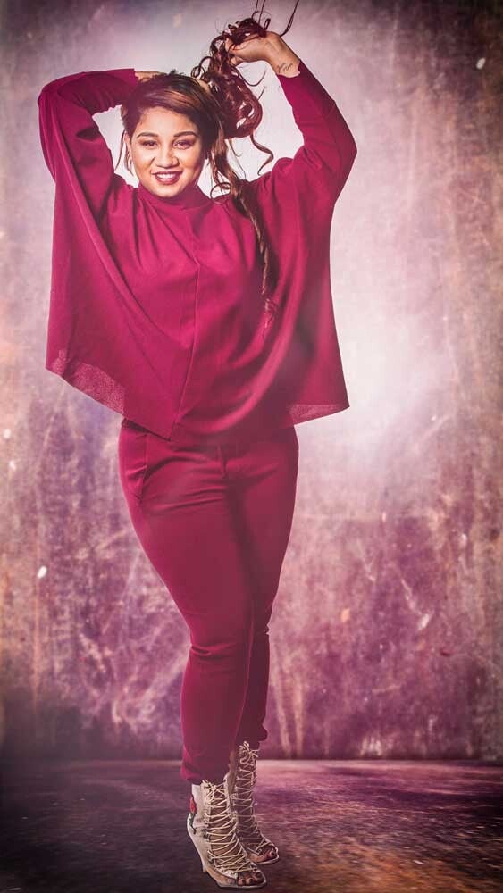 Frau bei einem TFP-Fotoshooting in Emmen nahe Luzern