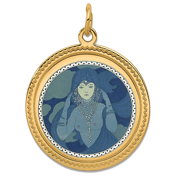 Iconic Gold Pendant X