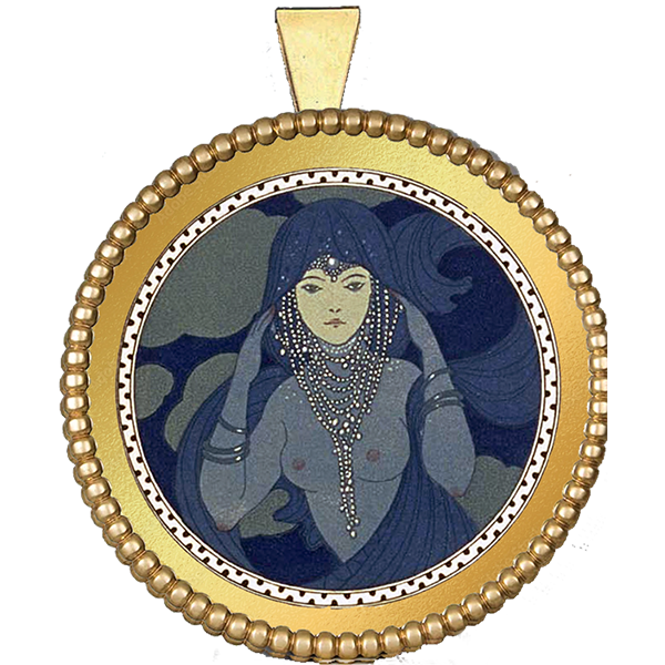 Iconic Gold Pendant X