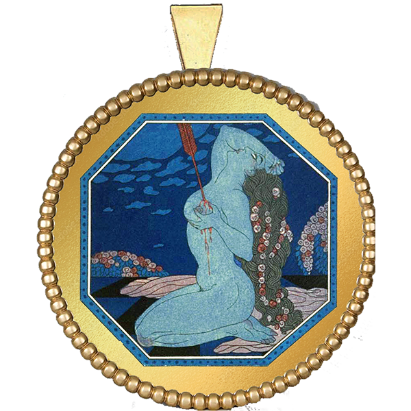 Iconic Gold Pendant XI