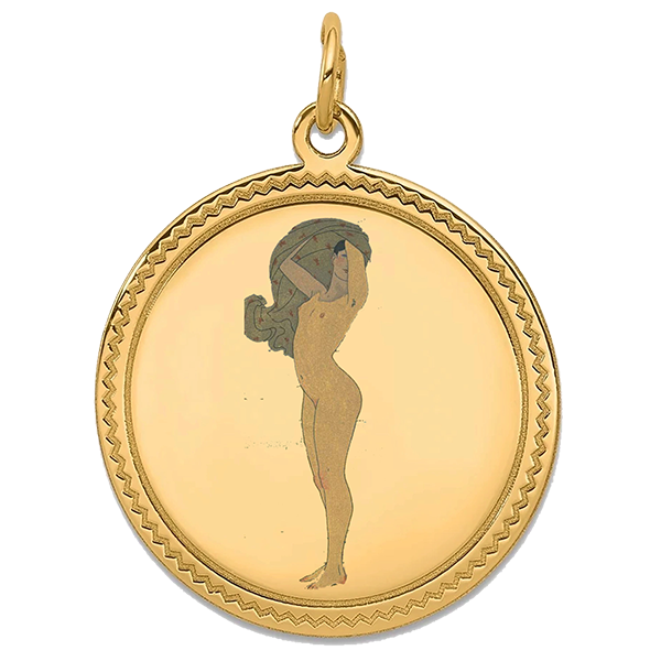 Iconic Gold Pendant VIII