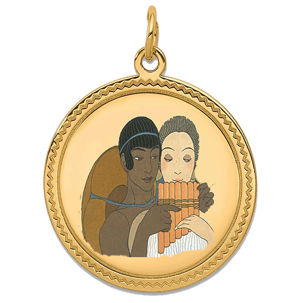 Iconic Gold Pendant V