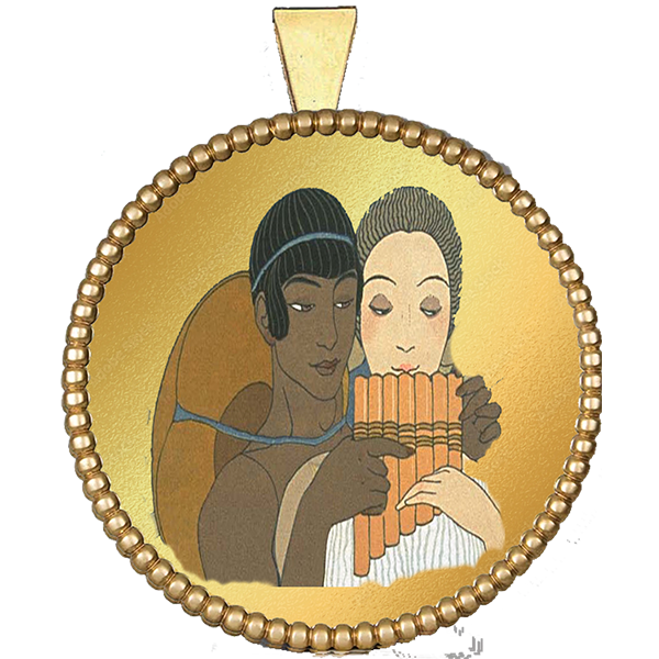 Iconic Gold Pendant V