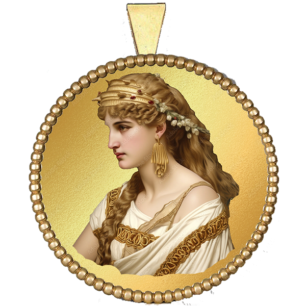 Iconic Gold Pendant IV