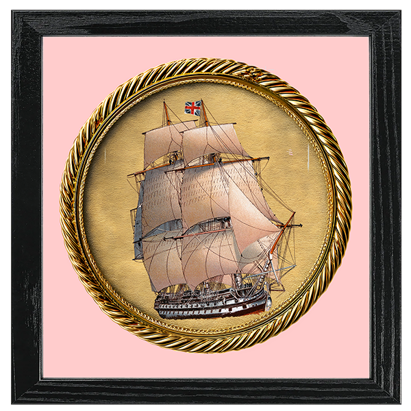 Ships Vase Tile I