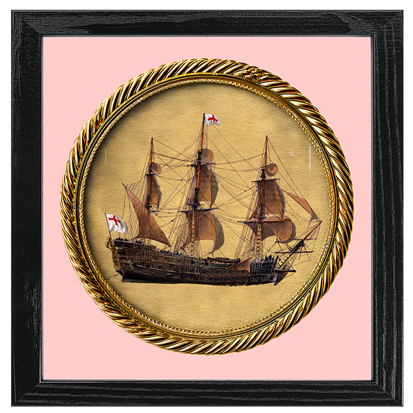 Ships Vase Tile II