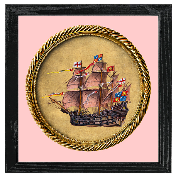 Ships Vase Tile IV