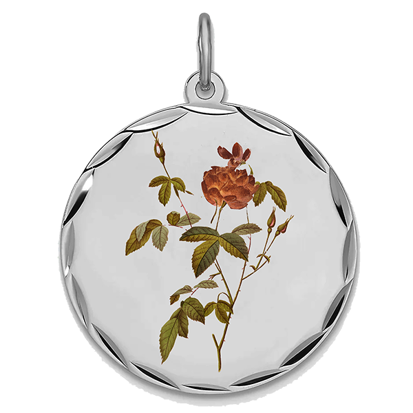 Flower Silver Pendant II