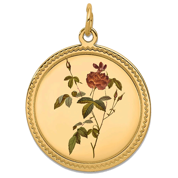 Flower Gold Pendant II