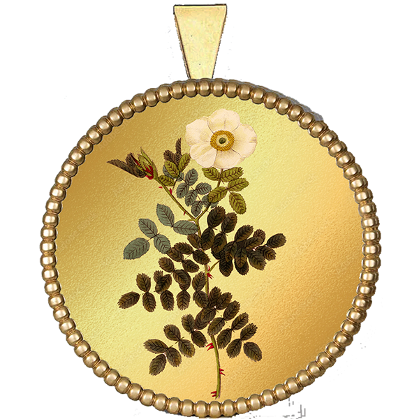 Flower Gold Pendant I
