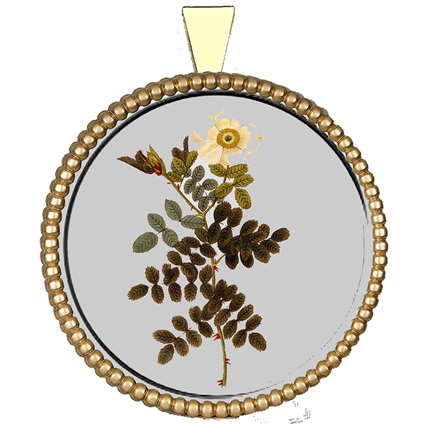 Flower Silver Pendant I