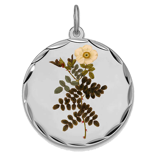 Flower Silver Pendant I