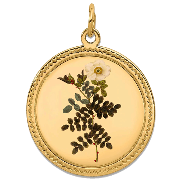 Flower Gold Pendant I
