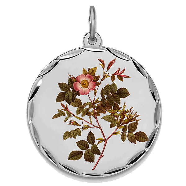 Flower Silver Pendant III