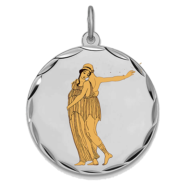 Performing Arts Silver Pendant IX