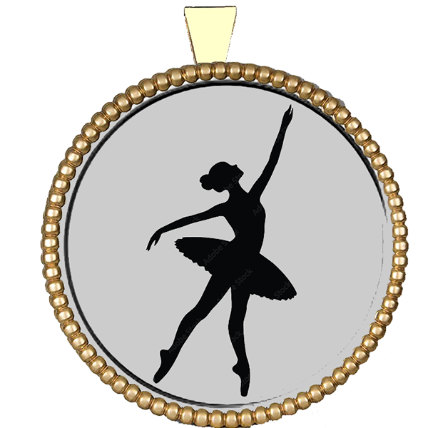 Performing Arts Silver Pendant II