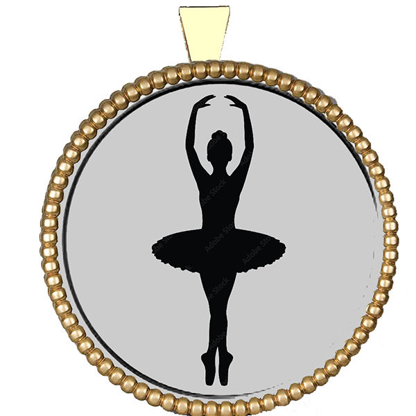 Performing Arts Silver Pendant III