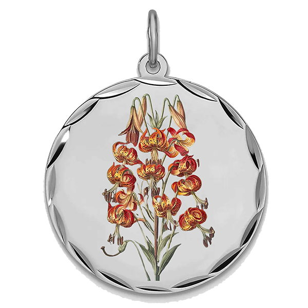 Flower Silver Pendant X