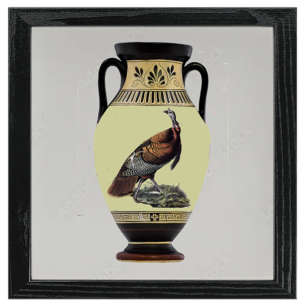 Audubon Bird Vase Tile I