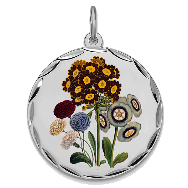 Flower Silver Pendant V