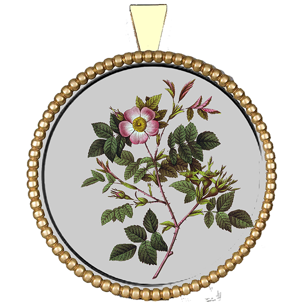 Flower Silver Pendant IV