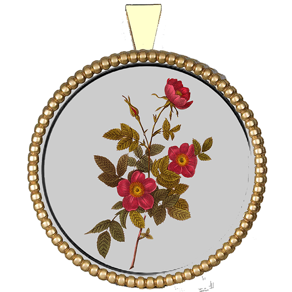 Flower Silver Pendant II