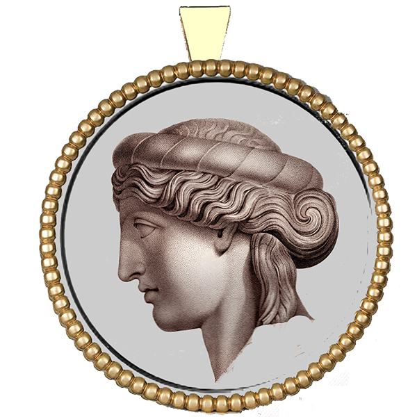 Iconic Silver Pendant IX