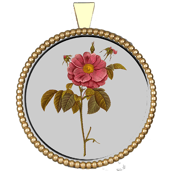 Flower Silver Pendant III