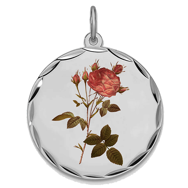 Flower Silver Pendant XI