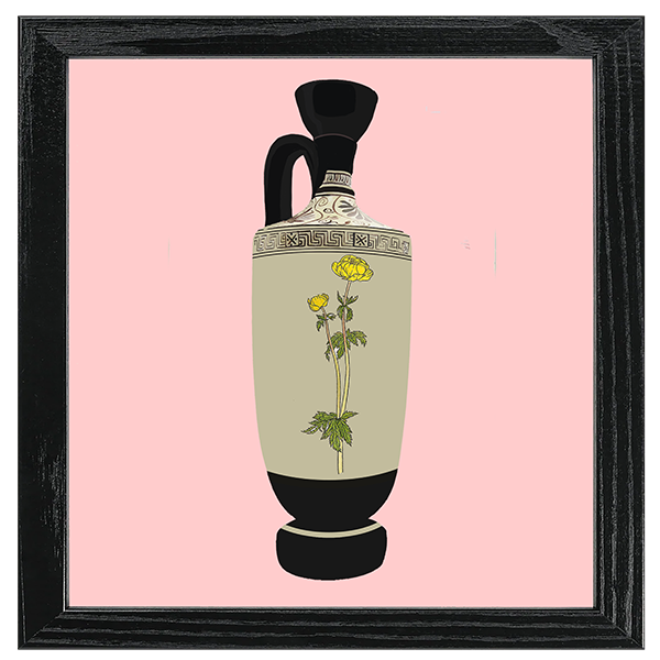 Bloom Vase Tile XIV