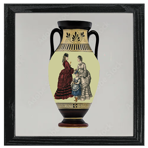 Victorian Vase Tile I