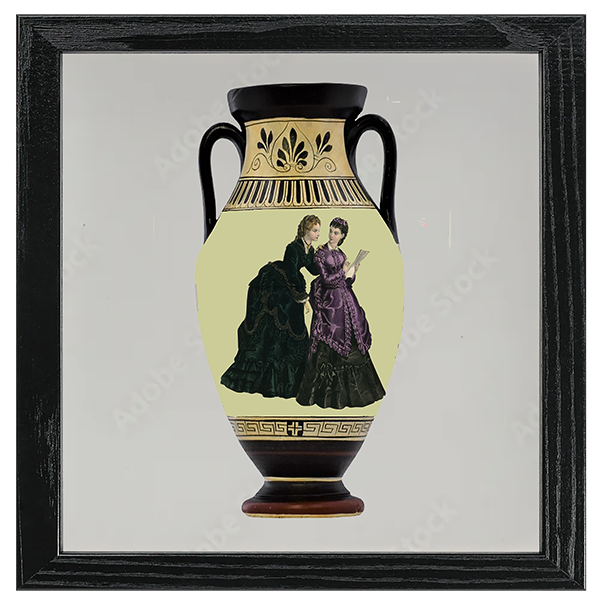Victorian Vase Tile II