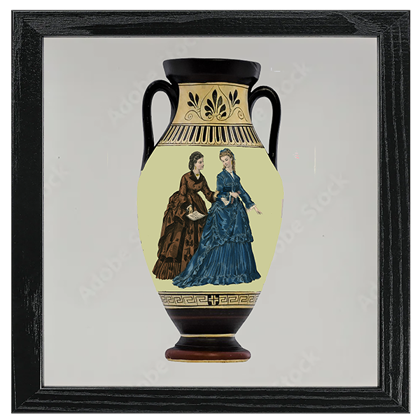 Victorian Vase Tile III